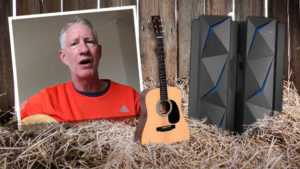 mainframe with guitar and white-haired man